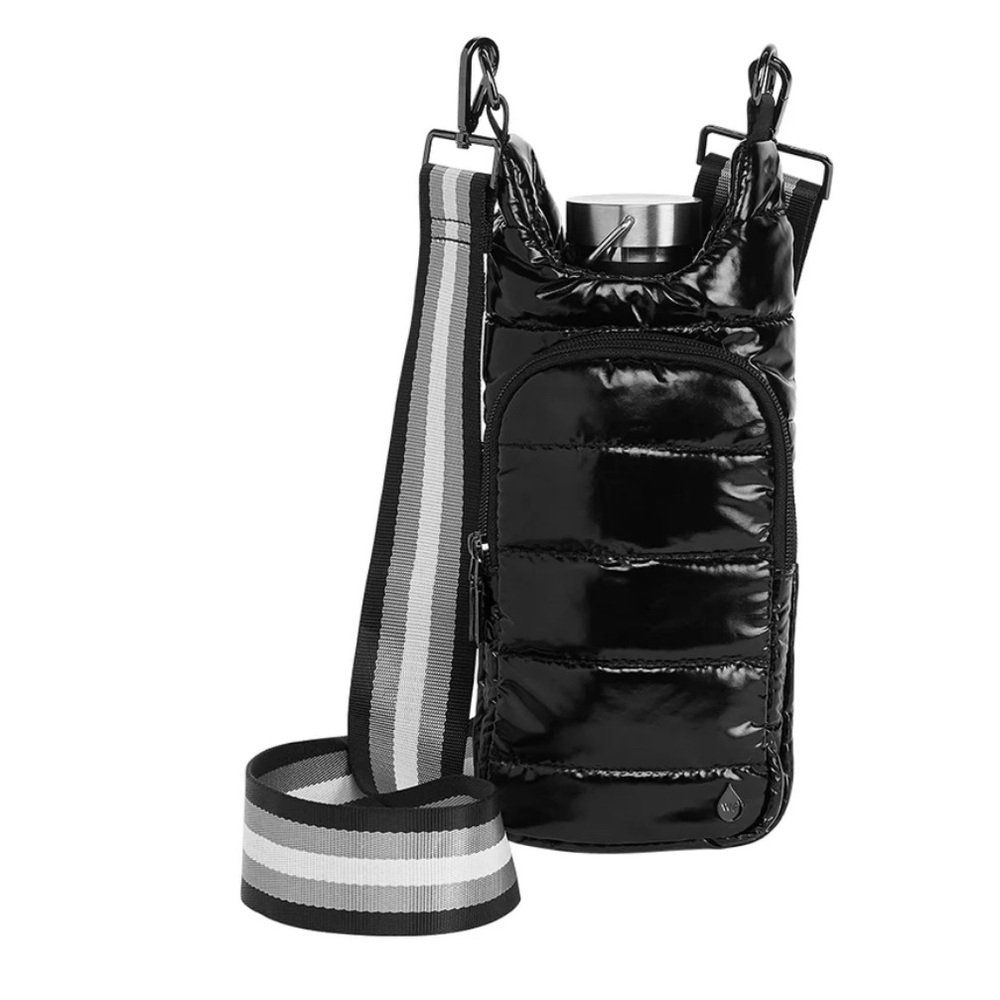 Wanderfull black glossy bag NWOT